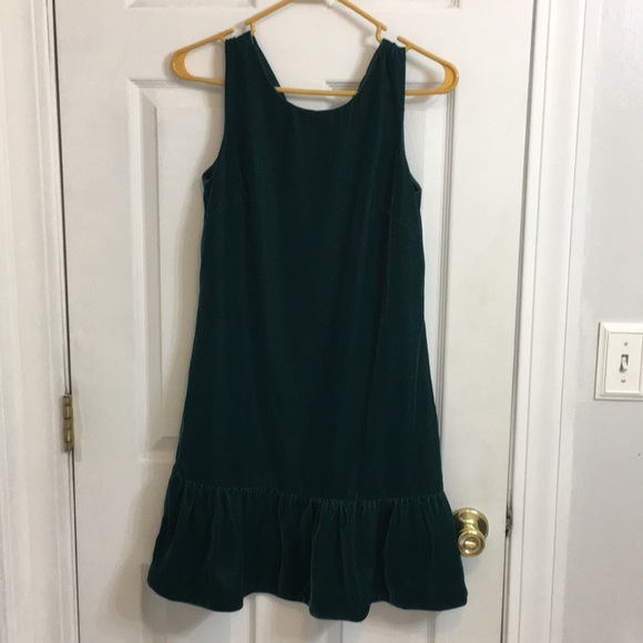J. Crew Dresses & Skirts - NWT J Crew Green Velvet Dress
